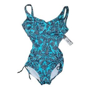 NWT Fantasie Swimwear Sliming Boho Milan One Piece Swimsuit Women's Size Medium